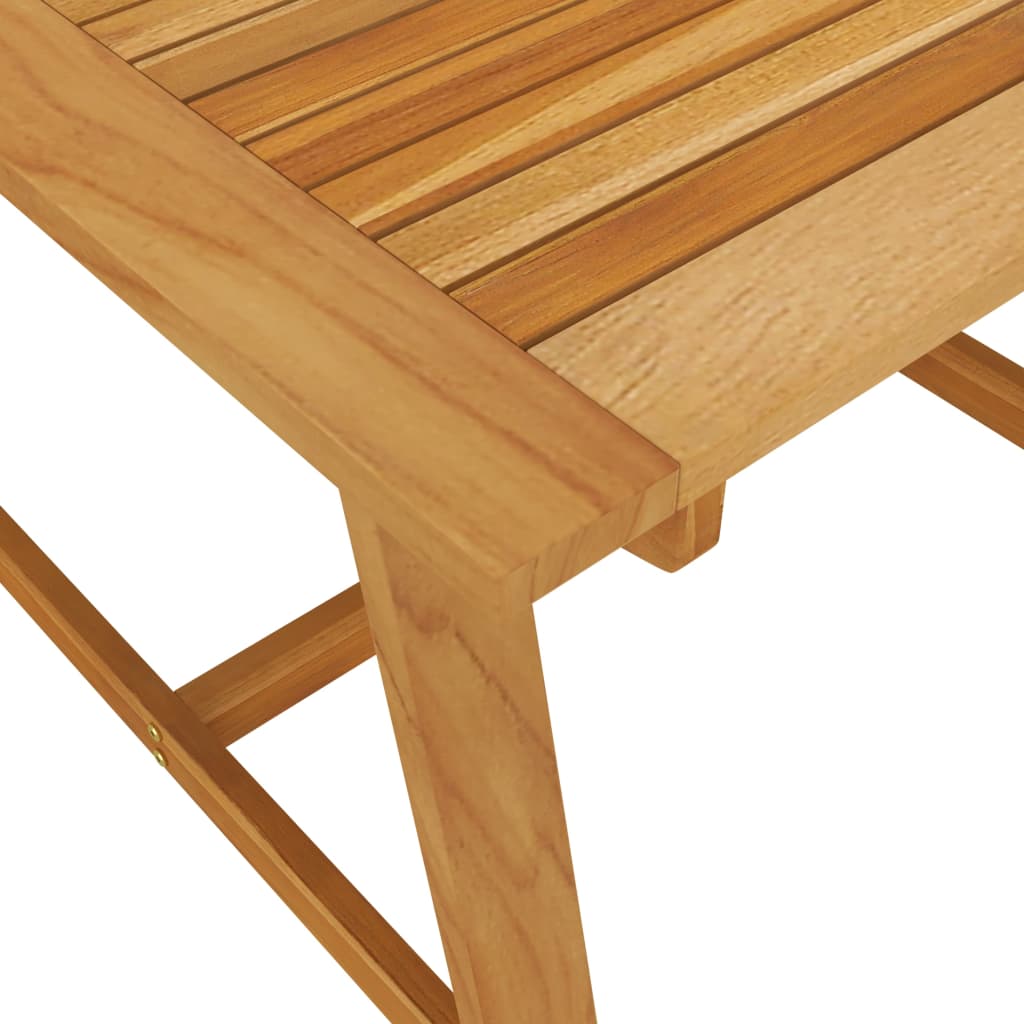 vidaXL Outdoor Dining Set | Warm acacia wood tone - Brown