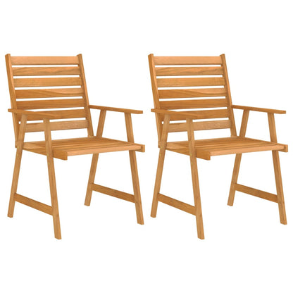vidaXL Outdoor Dining Set | Warm acacia wood tone - Brown