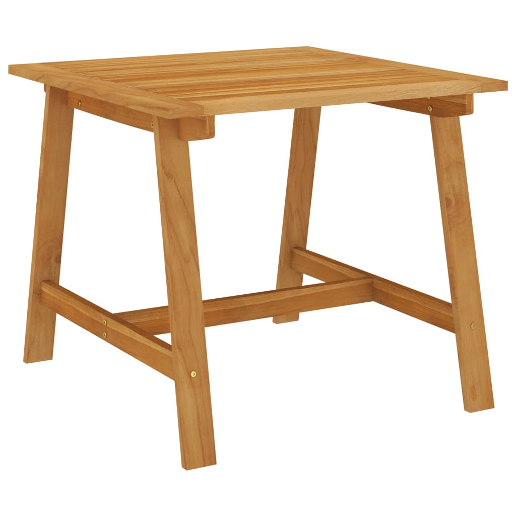vidaXL 5 Piece Garden Dining Set Solid Acacia Wood - Brown