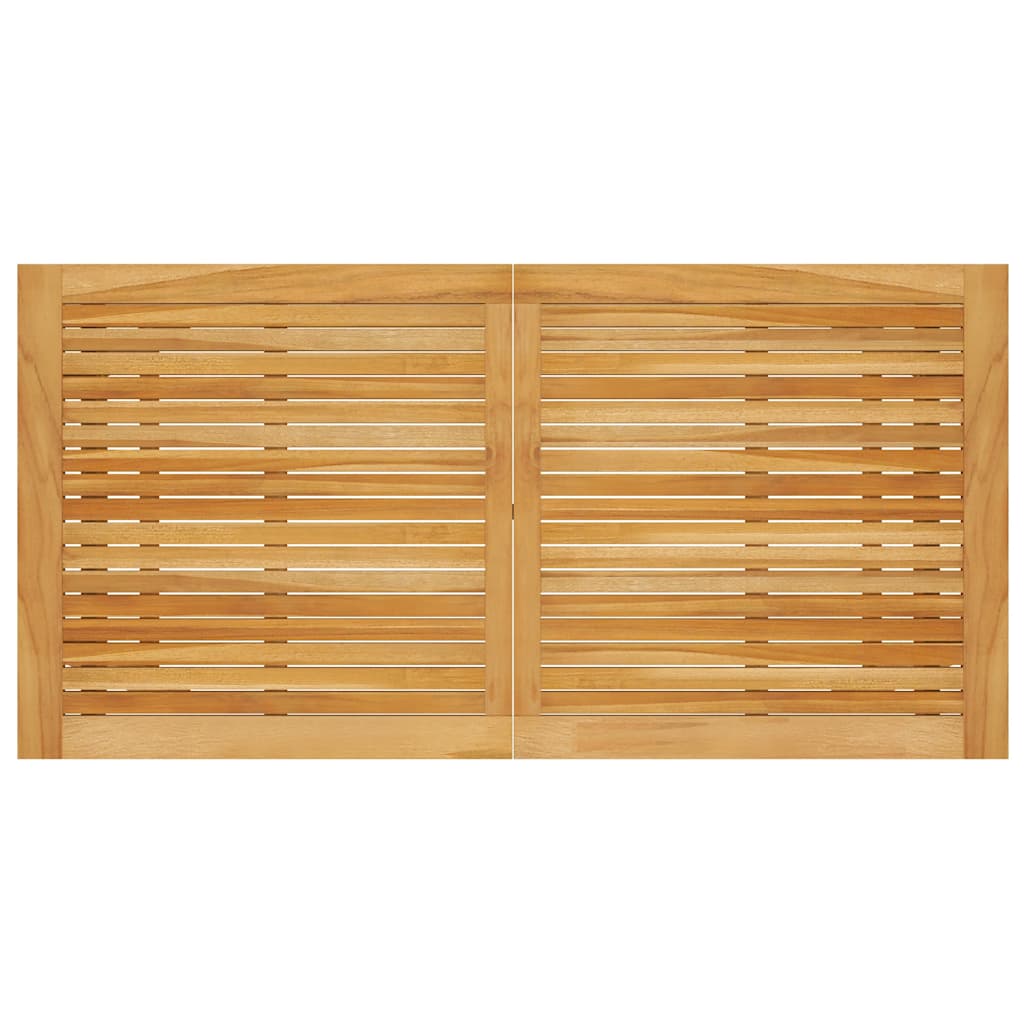vidaXL Outdoor Dining Set | Rich Wood Brown | Solid Acacia Wood | Medium
