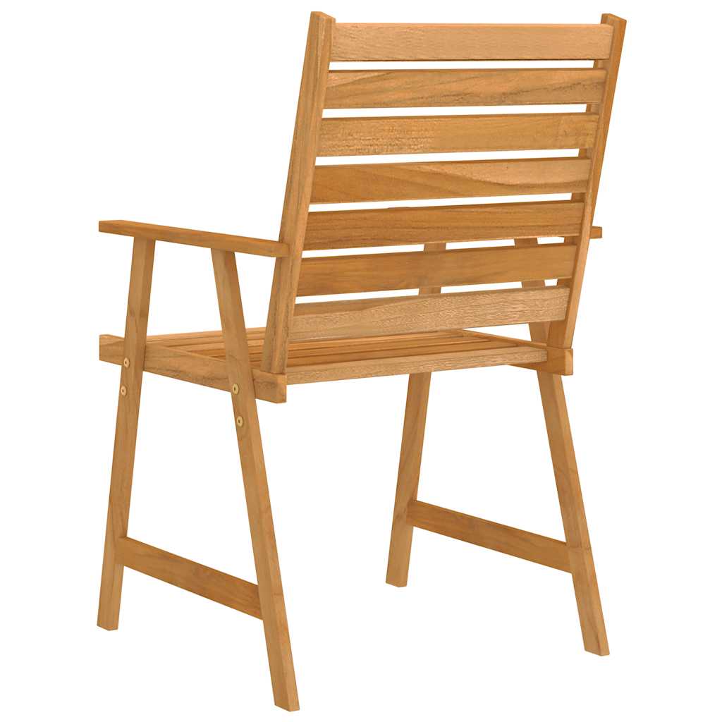 vidaXL Outdoor Dining Set | Rich Wood Brown | Solid Acacia Wood | Medium