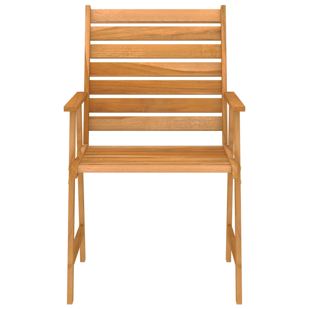 vidaXL Outdoor Dining Set | Solid Acacia wood | Medium | Seats Many - Brown