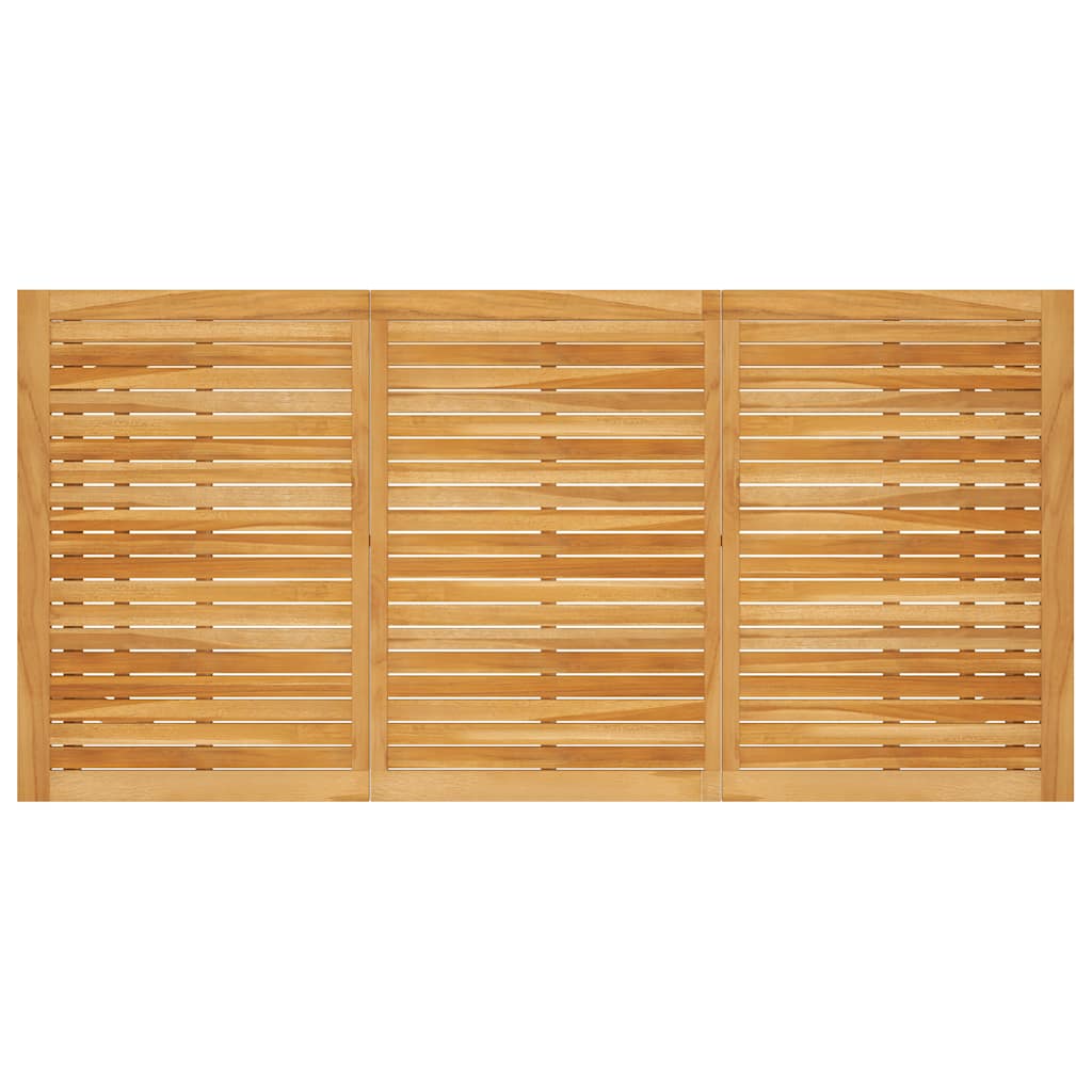 vidaXL Outdoor Dining Set | Warm Brown | Solid Acacia Wood | Large | Seats Many