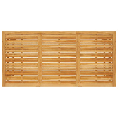 vidaXL Outdoor Dining Set | Warm Brown | Solid Acacia Wood | Large | Seats Many
