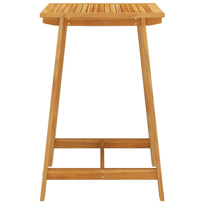 vidaXL Outdoor Bar Set | Natural Acacia | Solid Acacia wood | Medium | Strong - Brown