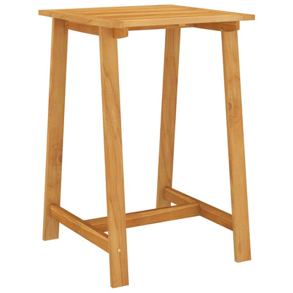 vidaXL Outdoor Bar Set | Natural Acacia | Solid Acacia wood | Medium | Strong - Brown