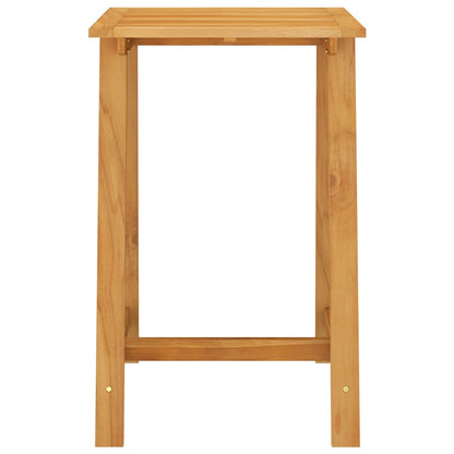 vidaXL Outdoor Bar Set | Natural Acacia | Solid Acacia wood | Medium | Strong - Brown