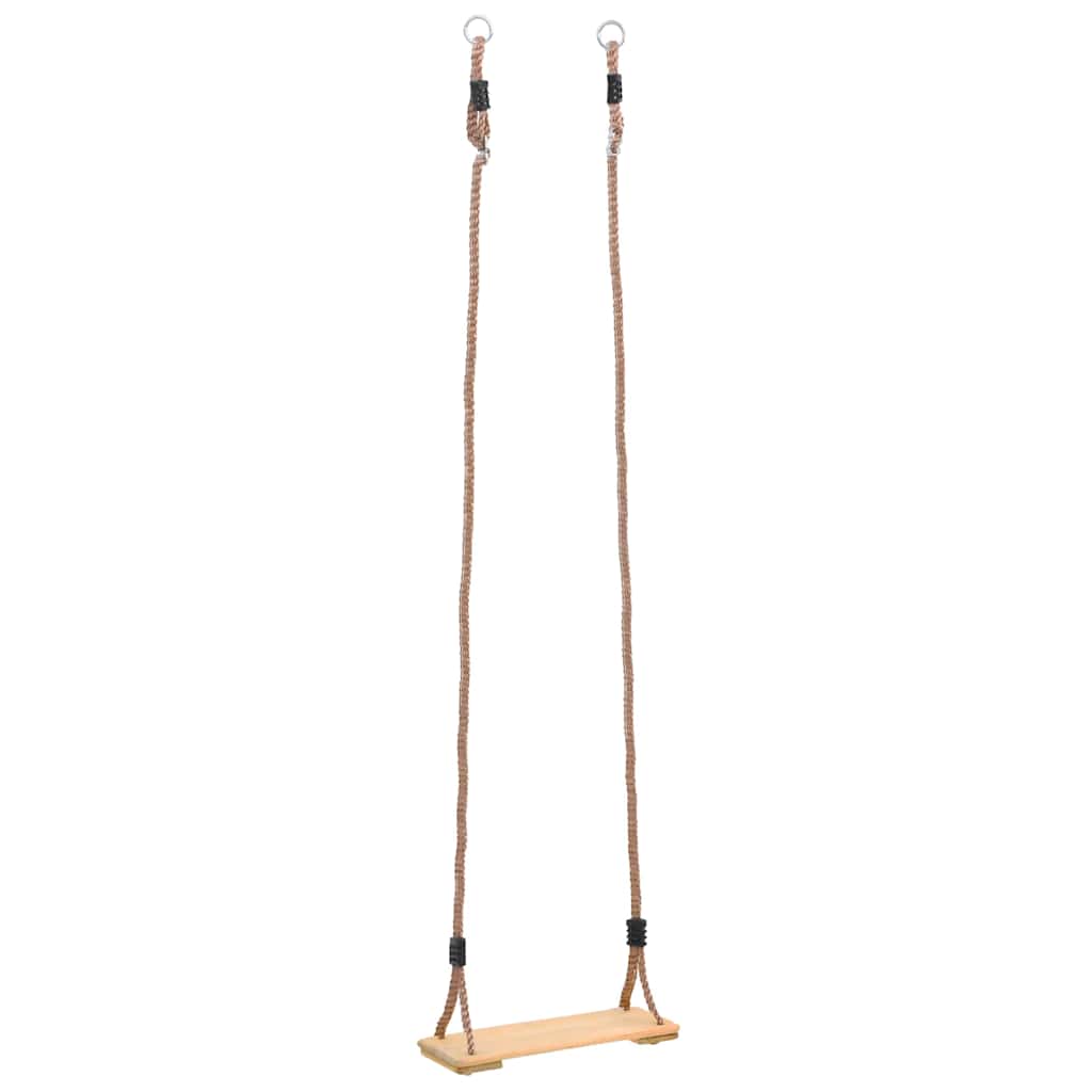vidaXL Board Swing 200 cm Solid Pinewood - Brown