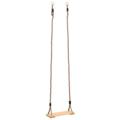 vidaXL Board Swing 200 cm Solid Pinewood - Brown