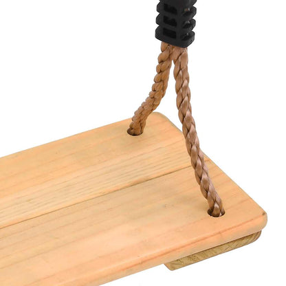 vidaXL Board Swing 200 cm Solid Pinewood - Brown