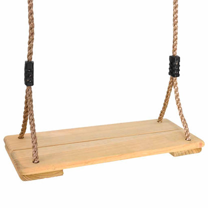 vidaXL Board Swing 200 cm Solid Pinewood - Brown