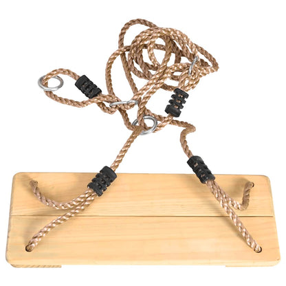 vidaXL Board Swing 200 cm Solid Pinewood - Brown