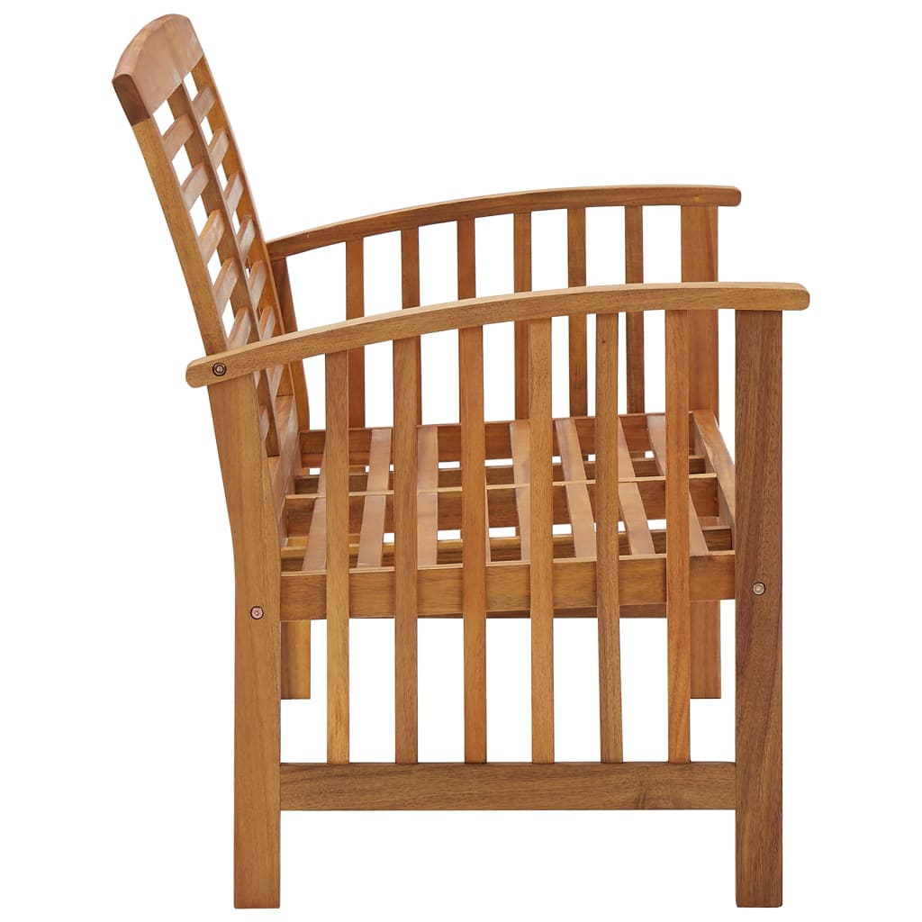3057972 vidaXL 3 Piece Garden Lounge Set Solid Acacia Wood (310259+310262) - Brown - 45 x 45 x 50 cm