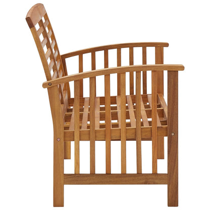 3057972 vidaXL 3 Piece Garden Lounge Set Solid Acacia Wood (310259+310262) - Brown - 45 x 45 x 50 cm