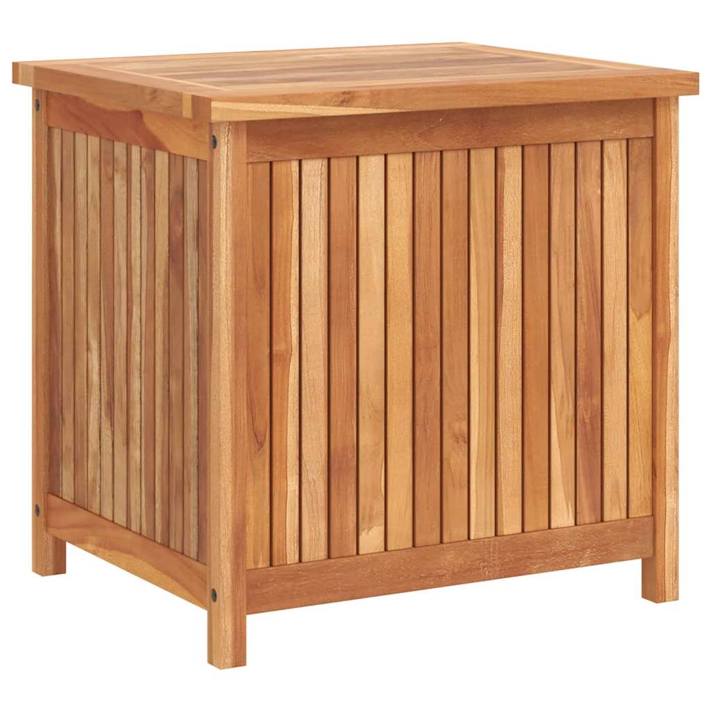 vidaXL Garden Storage Box 60x50x58 cm Solid Teak Wood - Brown
