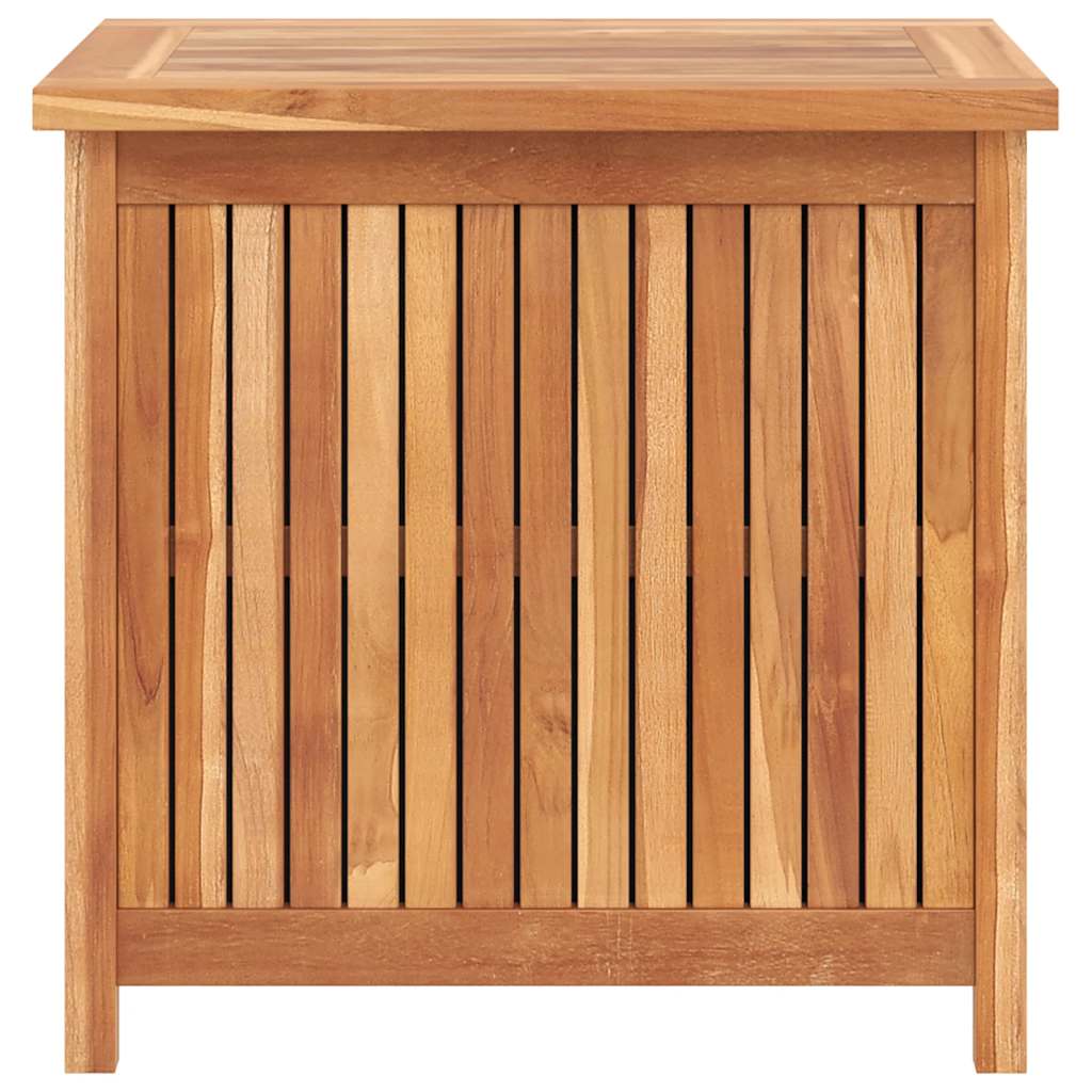 vidaXL Garden Storage Box 60x50x58 cm Solid Teak Wood - Brown