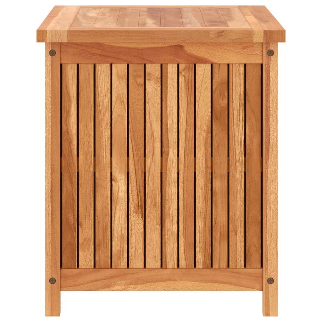 vidaXL Garden Storage Box 60x50x58 cm Solid Teak Wood - Brown