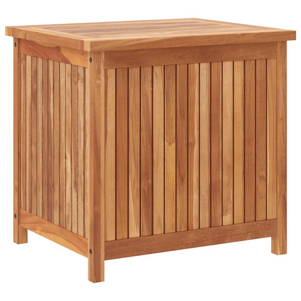 vidaXL Garden Storage Box 60x50x58 cm Solid Teak Wood - Brown