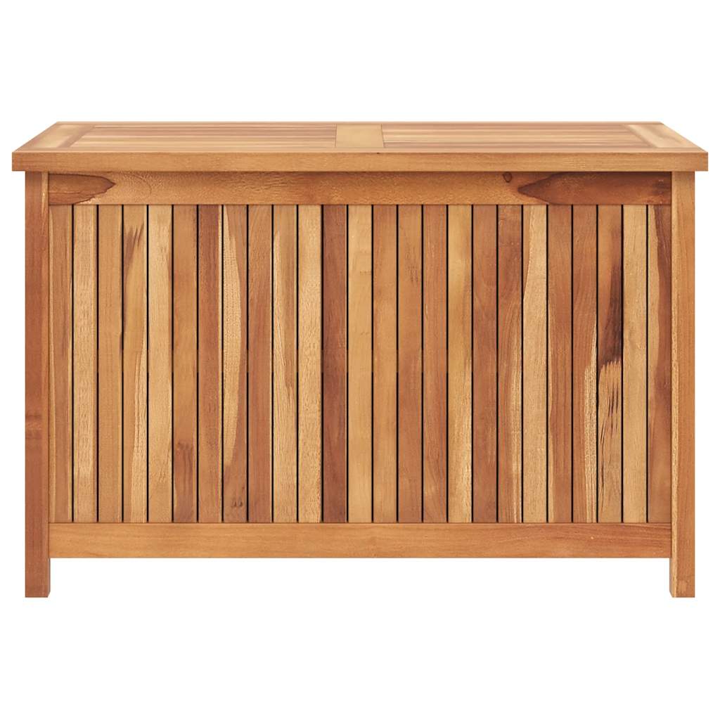 vidaXL Garden Storage Box 90x50x58 cm Solid Teak Wood - Brown