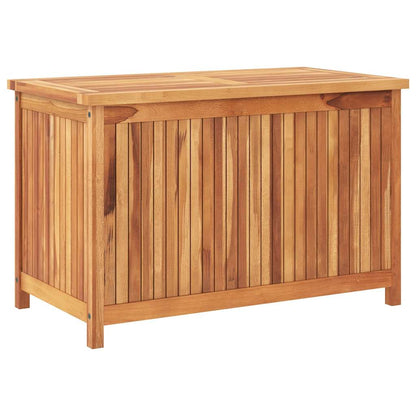 vidaXL Garden Storage Box 90x50x58 cm Solid Teak Wood - Brown