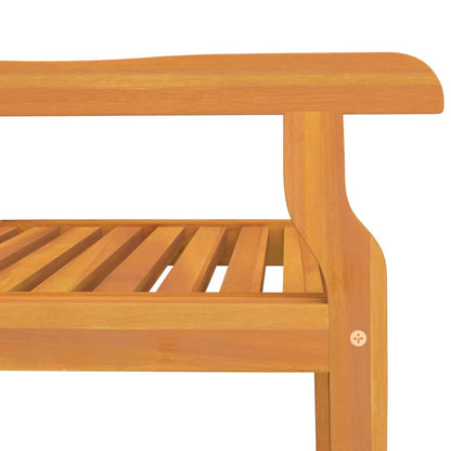 vidaXL Garden Dining Set | Natural wood | Solid acacia wood | Medium | Durable - Brown - Ø 85 cm table - 15360