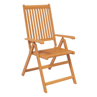 vidaXL Garden Dining Set | Natural Wood | Solid Acacia Wood | Large | Expandable - Brown