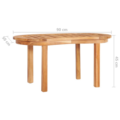 vidaXL Garden Lounge Set | Teak | Fine sanded teak hardwood | Standard | Durable - Brown - 120 x 52 x 86 cm