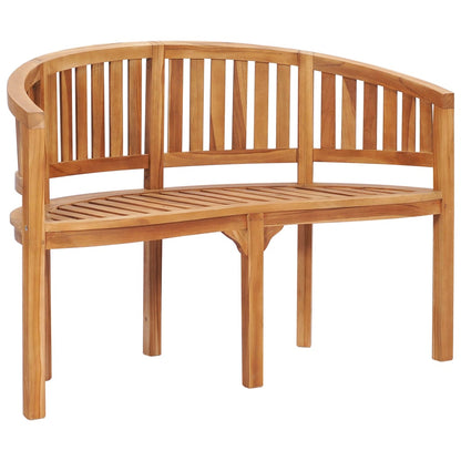 vidaXL Garden Lounge Set | Teak | Fine sanded teak hardwood | Standard | Durable - Brown - 120 x 52 x 86 cm