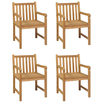 vidaXL Garden Dining Set | Warm teak | Solid teak wood | Large | Durable - Brown