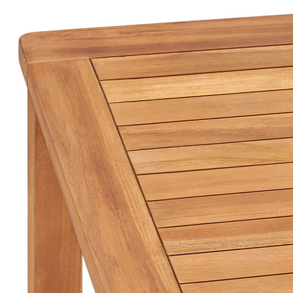vidaXL Garden Dining Set | Warm teak | Solid teak wood | Large | Durable - Brown