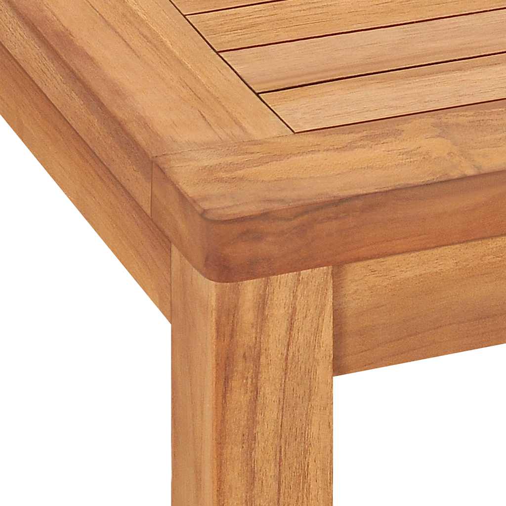 vidaXL Garden Dining Set | Warm teak | Solid teak wood | Large | Durable - Brown