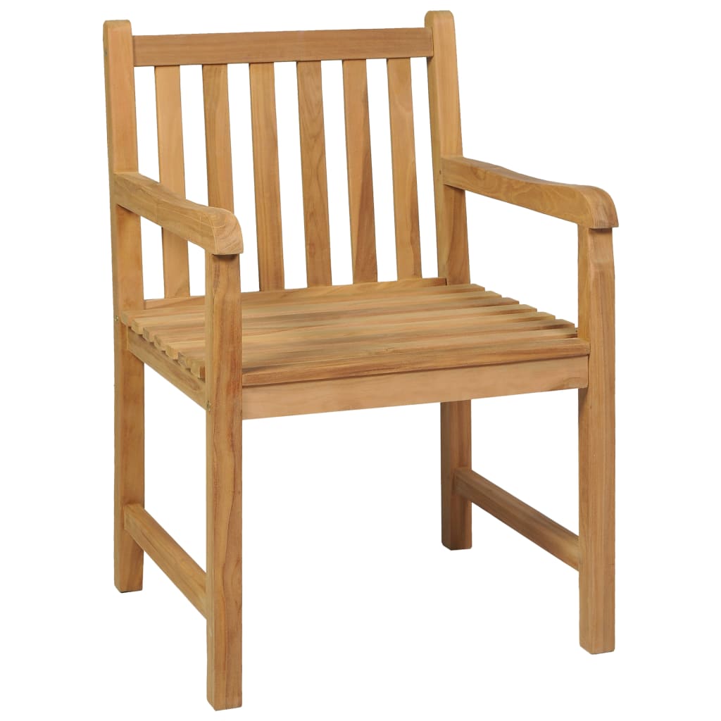 vidaXL Garden Dining Set | Warm teak | Solid teak wood | Large | Durable - Brown