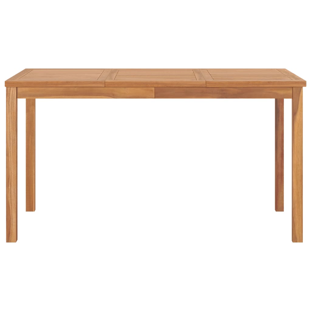 vidaXL Garden Dining Set | Warm teak | Solid teak wood | Large | Durable - Brown