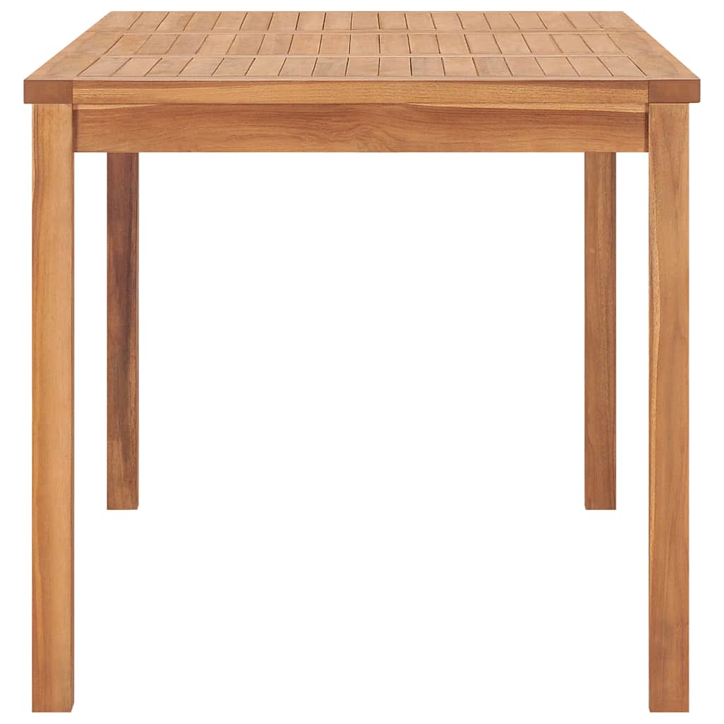 vidaXL Garden Dining Set | Warm teak | Solid teak wood | Large | Durable - Brown