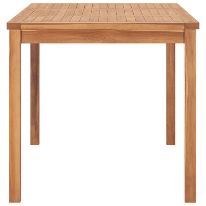 vidaXL Garden Dining Set | Warm teak | Solid teak wood | Large | Durable - Brown