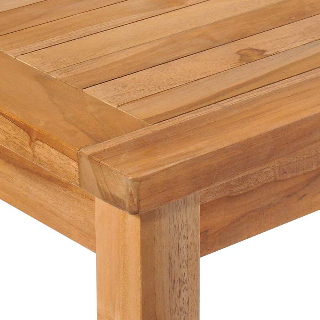vidaXL Garden Dining Set | Warm Teak | Solid Teak Wood | Durable - Brown
