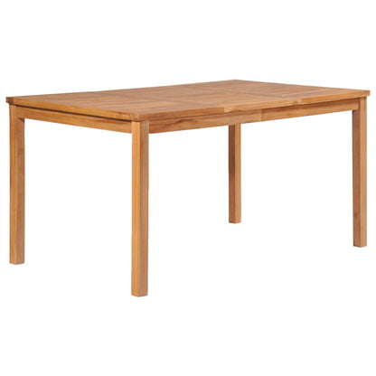 vidaXL Garden Dining Set | Warm Teak Brown | Solid Teak Wood | Medium | Durable