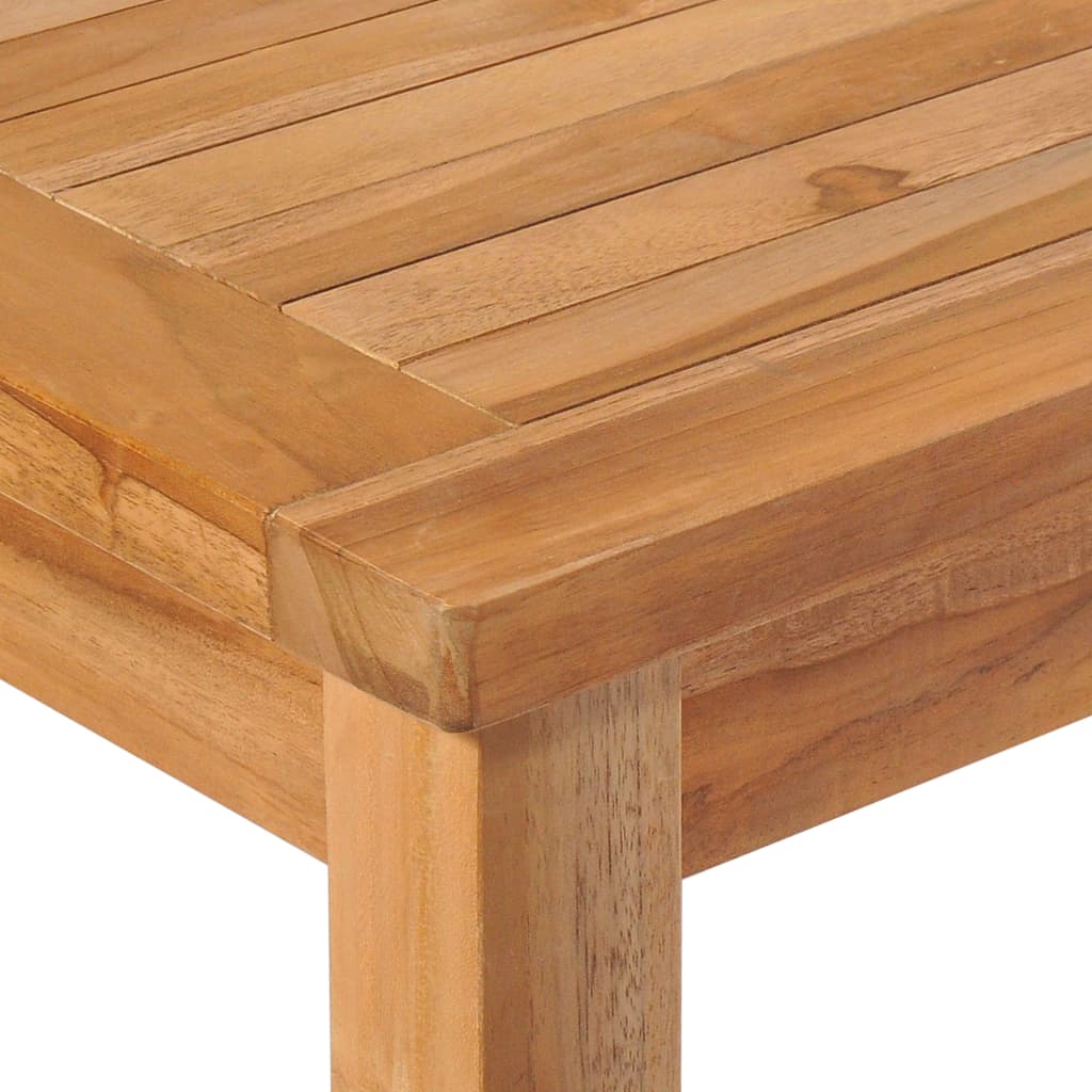 vidaXL Garden Dining Set | Warm Teak Brown | Solid Teak Wood | Medium | Durable