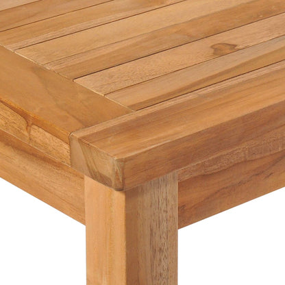 vidaXL Garden Dining Set | Warm Teak Brown | Solid Teak Wood | Medium | Durable