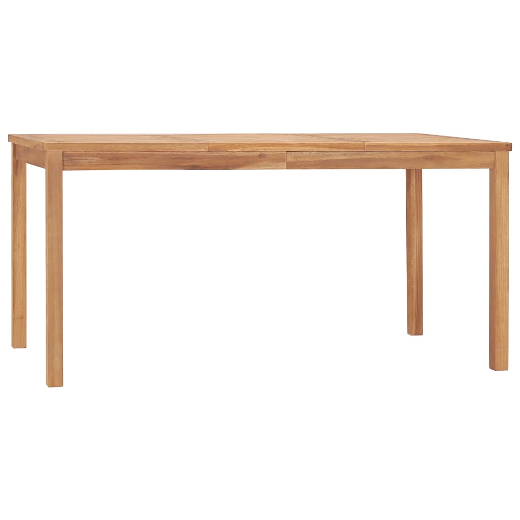 vidaXL Garden Dinings Set | Teak | Solid Teak Wood | Medium | Durable - Brown