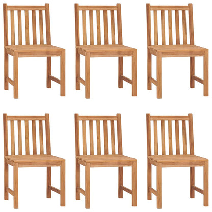 vidaXL Garden Dining Set | Warm Brown | Solid Teak Wood | Standard | Durable