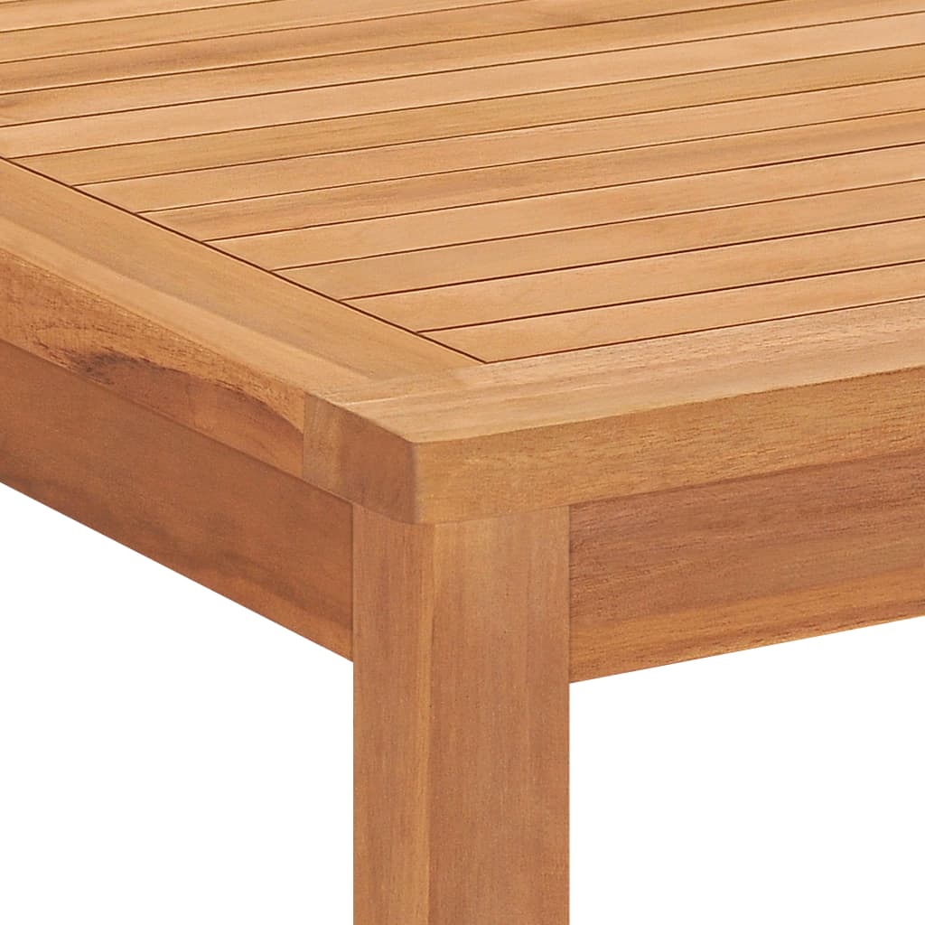 vidaXL Garden Dining Set | Warm Brown | Solid Teak Wood | Standard | Durable