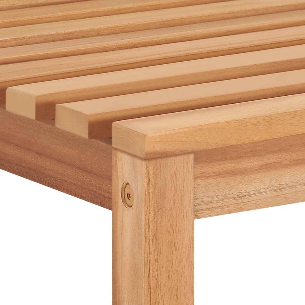 vidaXL Garden Dining Set | Warm Brown | Solid Teak Wood | Standard | Durable