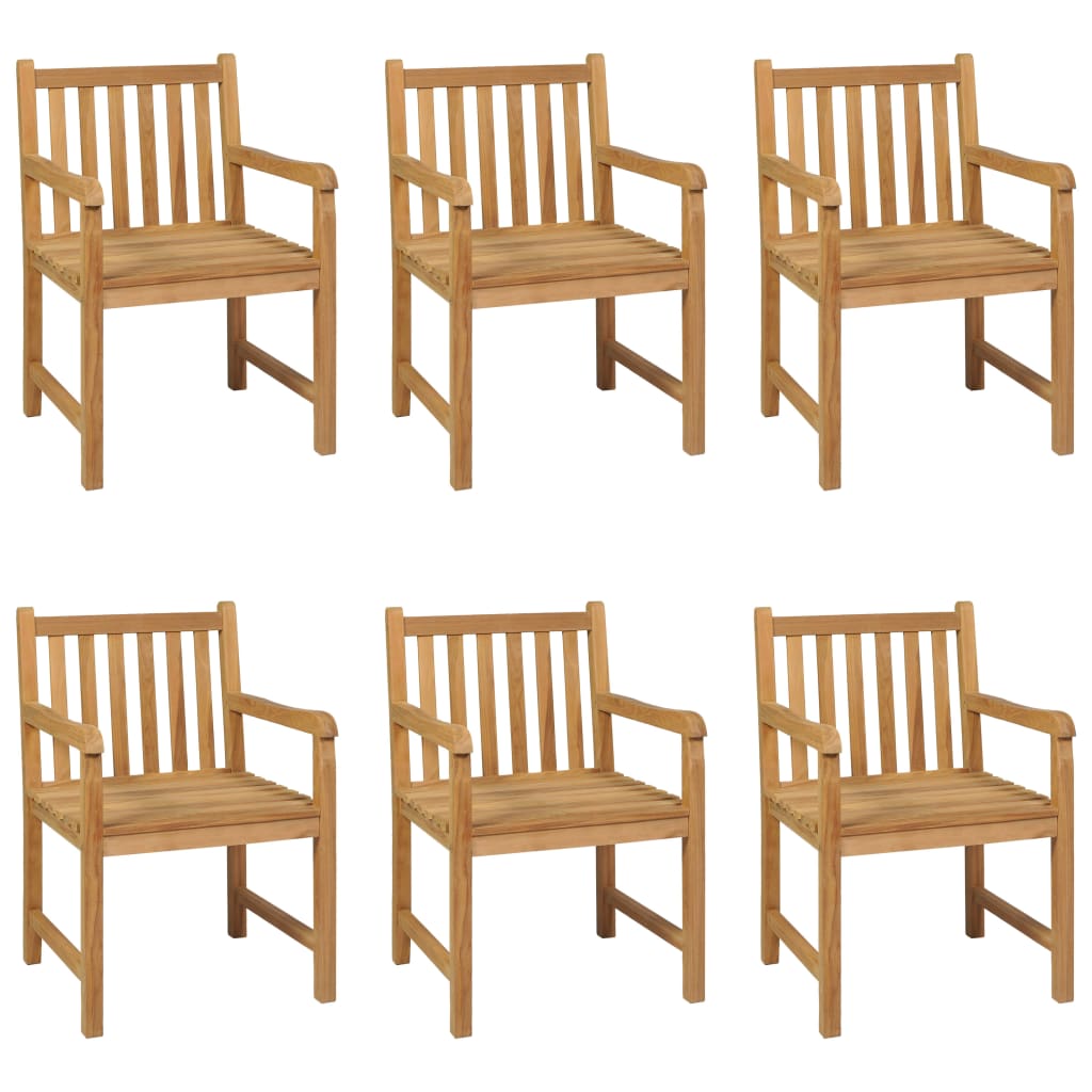 vidaXL Garden Dining Set | Natural Teak - Brown