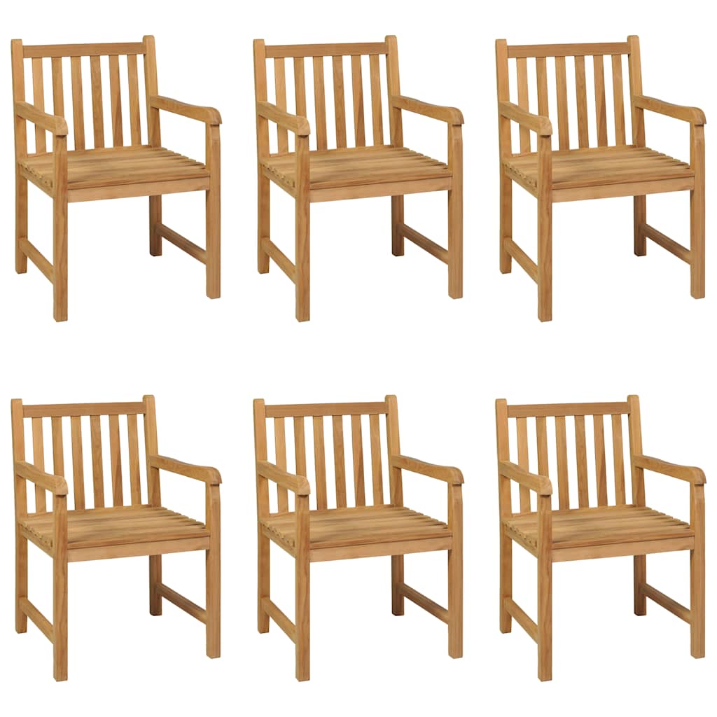vidaXL Garden Dining Set | Teak | Solid Teak Wood | Large | Durable - Brown