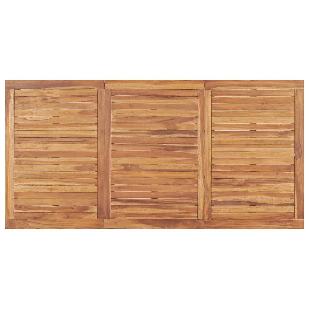 vidaXL Garden Dining Set | Teak | Solid Teak Wood | Large | Durable - Brown