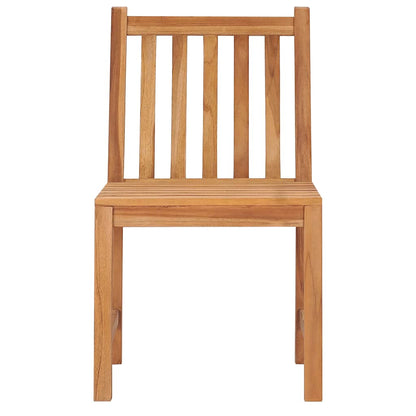 vidaXL Garden Dining Set | Natural Teak | Large | Seats 7 | Rectangular - Brown