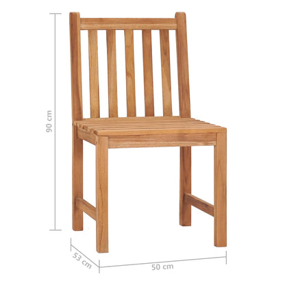 vidaXL Garden Dinings Set | Warm Brown | Solid Teak Wood | Large | Durable