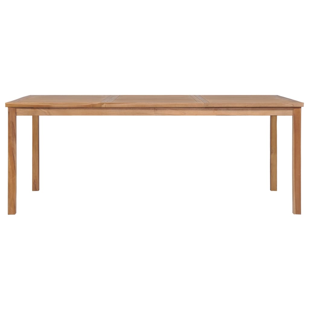 vidaXL Garden Dinings Set | Warm Brown | Solid Teak Wood | Large | Durable