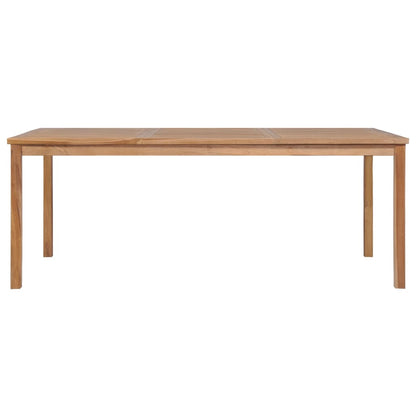 vidaXL Garden Dinings Set | Warm Brown | Solid Teak Wood | Large | Durable